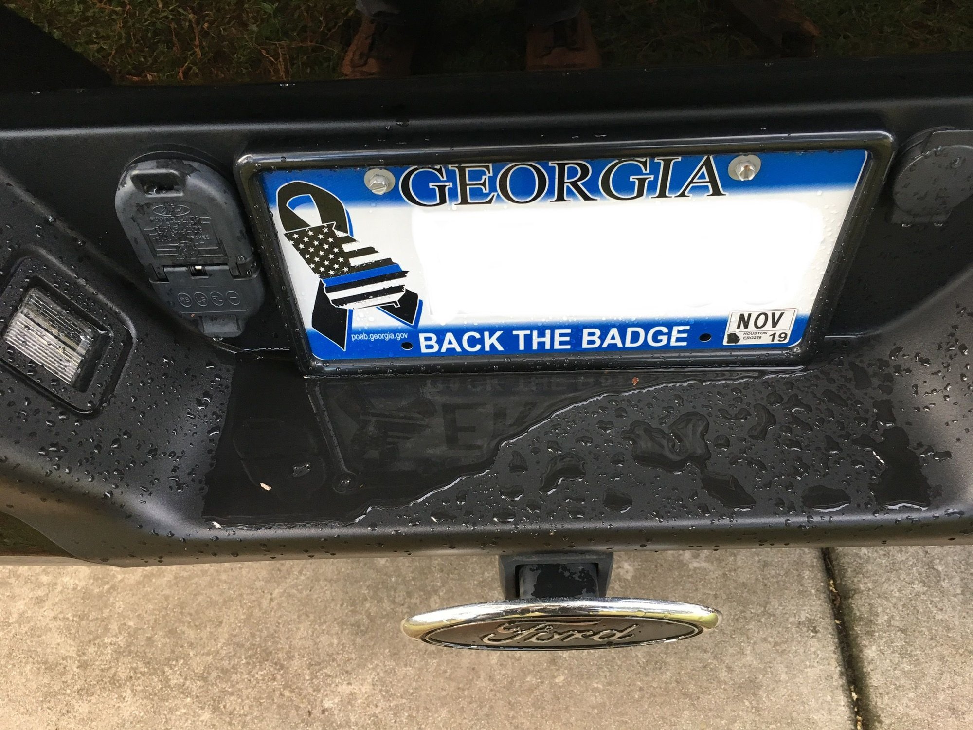 Drilling Drain Holes Behind License Plate? Ford F150 Forum