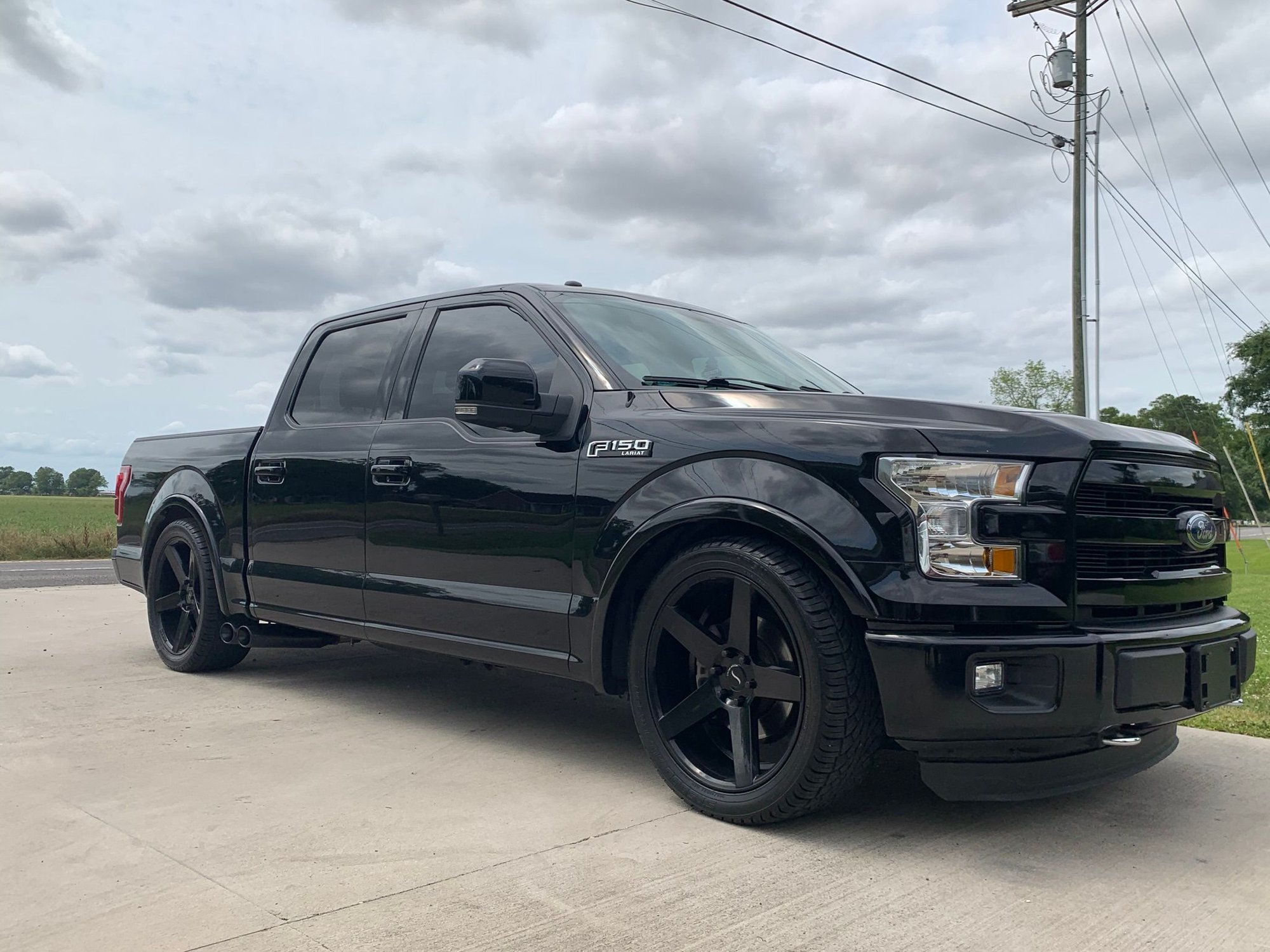 Quiet and high flow exhaust completed! Ford F150 Forum Community of