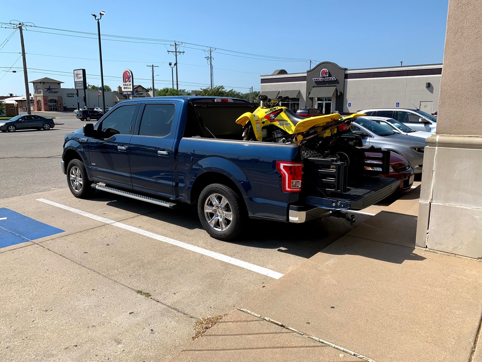 Hauling ATV in short bed Page 3 Ford F150 Forum Community of Ford Truck Fans