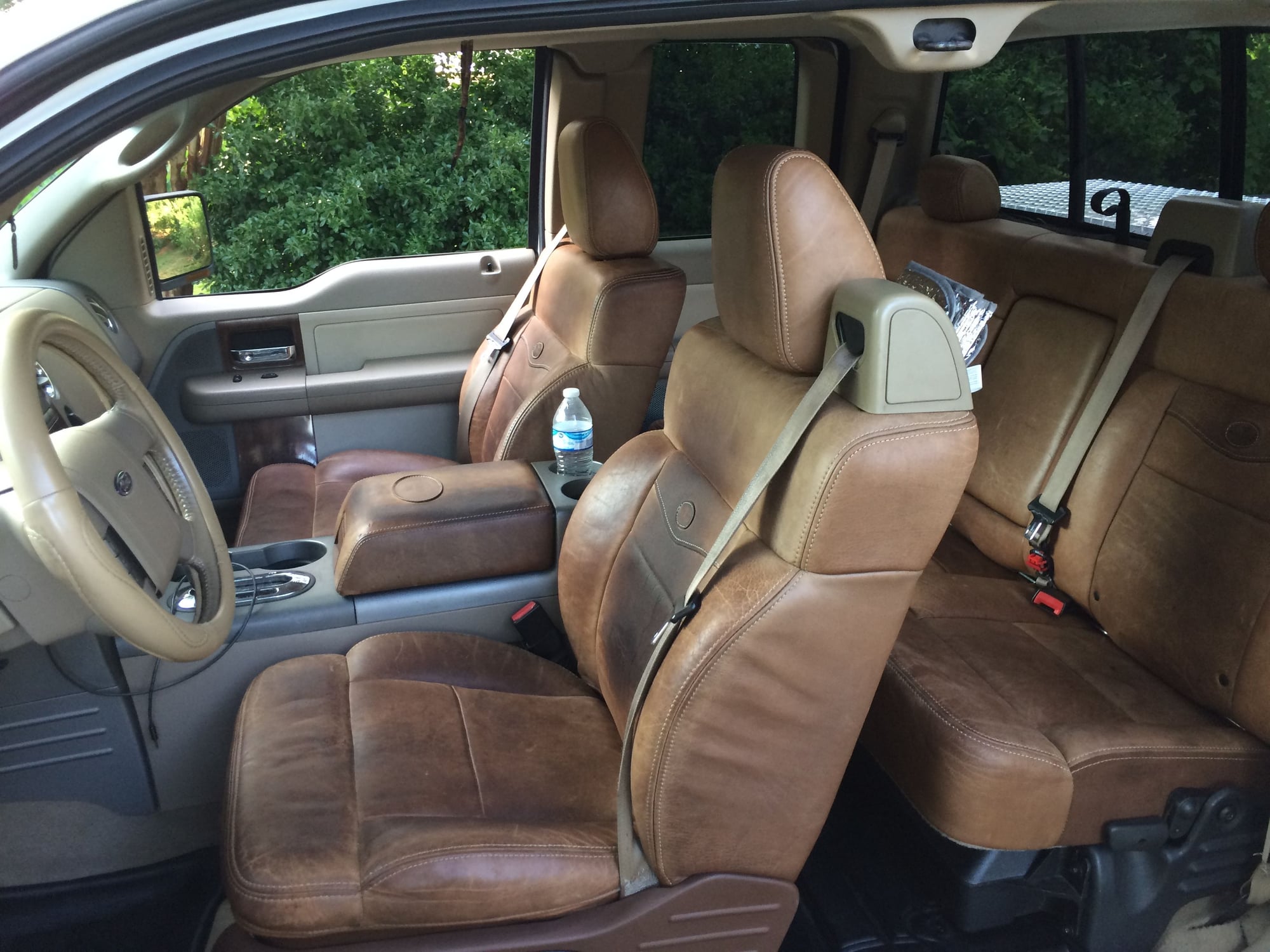 Custom King Ranch Interior In An Extended Cab Ford F150