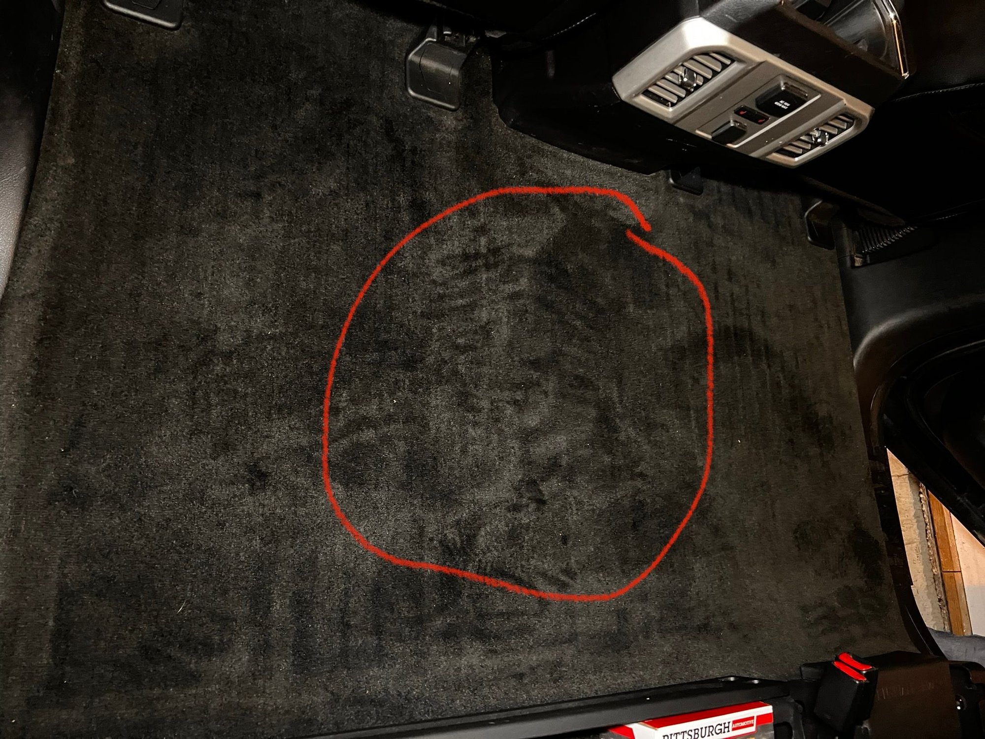 Wet carpet in rear, and near upper C pillar near back window Ford F150 Forum Community of