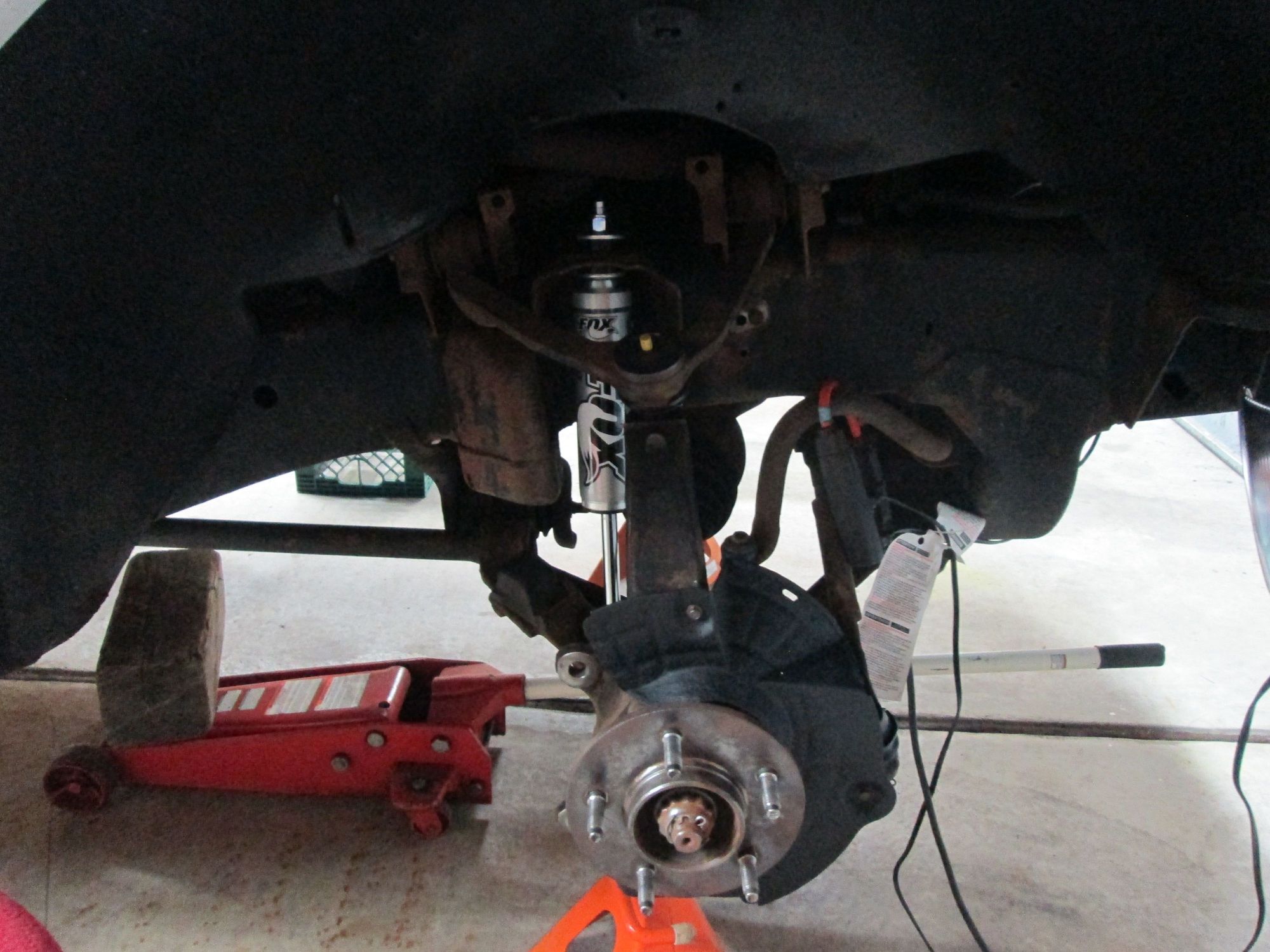 how to jack up front end Ford F150 Forum Community of Ford Truck Fans