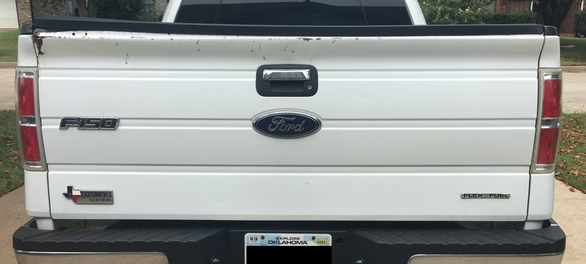 South Central 20092014 White Tailgate (Oklahoma) Ford F150 Forum