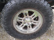I am running 295/70R17 Toyo M/T Open Country