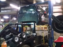 This is some of the things we do in my shop! 2011 F-450 getting a new V-10