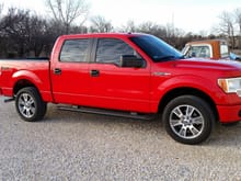 Race Red f150
