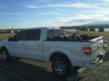 Needed a bike carrier.  My F150 works great!