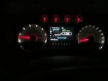Lights On at night in Auto and Manual postions