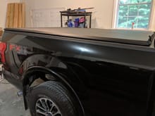 Cheap tonneau from Amazon... Works great