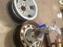 just so you are aware, the rim on the spare is slightly narrower than most of the steel wheel options our trucks had, I cant say anything about the alloy/aluminum since i never had them