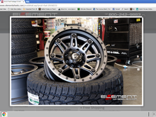 my new wheels coming in 20x10 hostage ll with 34" nitto wheels