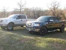 mine and my sisters f150s
