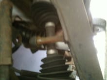 Busted sway bar end