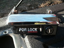 Here's a pic of the Pop N Lock just before I install it in the tailgate.