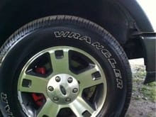 Painted calipers
