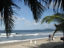 Beach at Tela, Honduras