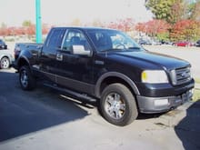 My '04 F-150 when it was still at the dealership back in '08...lol. Wasn't even mine yet.