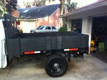 Lift &amp; tires after truck bed sides