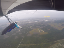 Towing up over central Florida