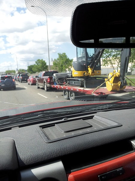 Backhoe on, can I still tow? - TractorByNet