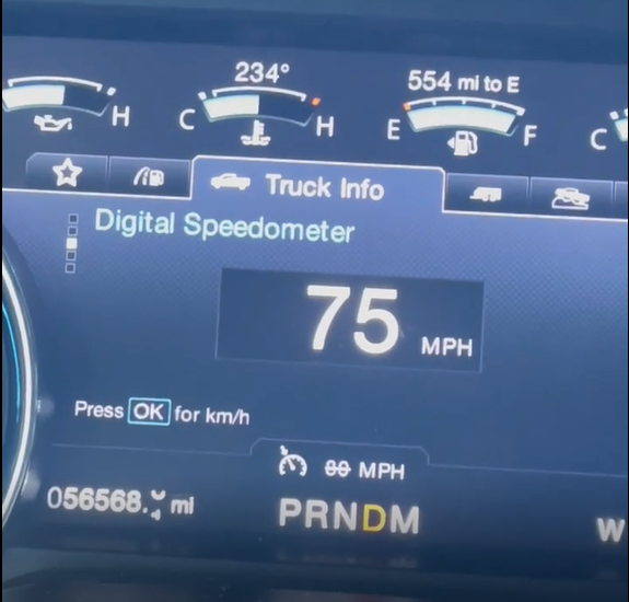 Temp number appears above temp gauge Ford F150 Forum Community of Ford Truck Fans