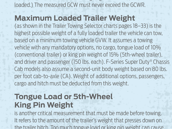 2019 Ford Towing Guide