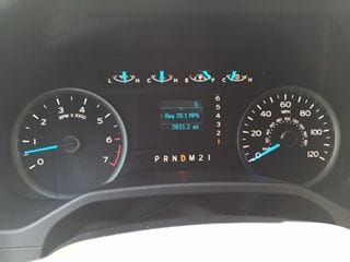averaged 20.1 MPG in town normal driving
