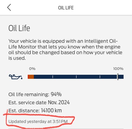 Same here, seems to be after some OTA updates, it used to update after each trip, but like others have said, I couldn’t care less. I use trip 1 to remember the milage interval. 