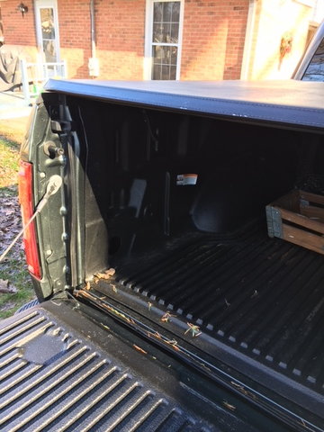 Tonneau Cover Roll Up W Plastic Bed Liner Ford F150 Forum Community Of Ford Truck Fans