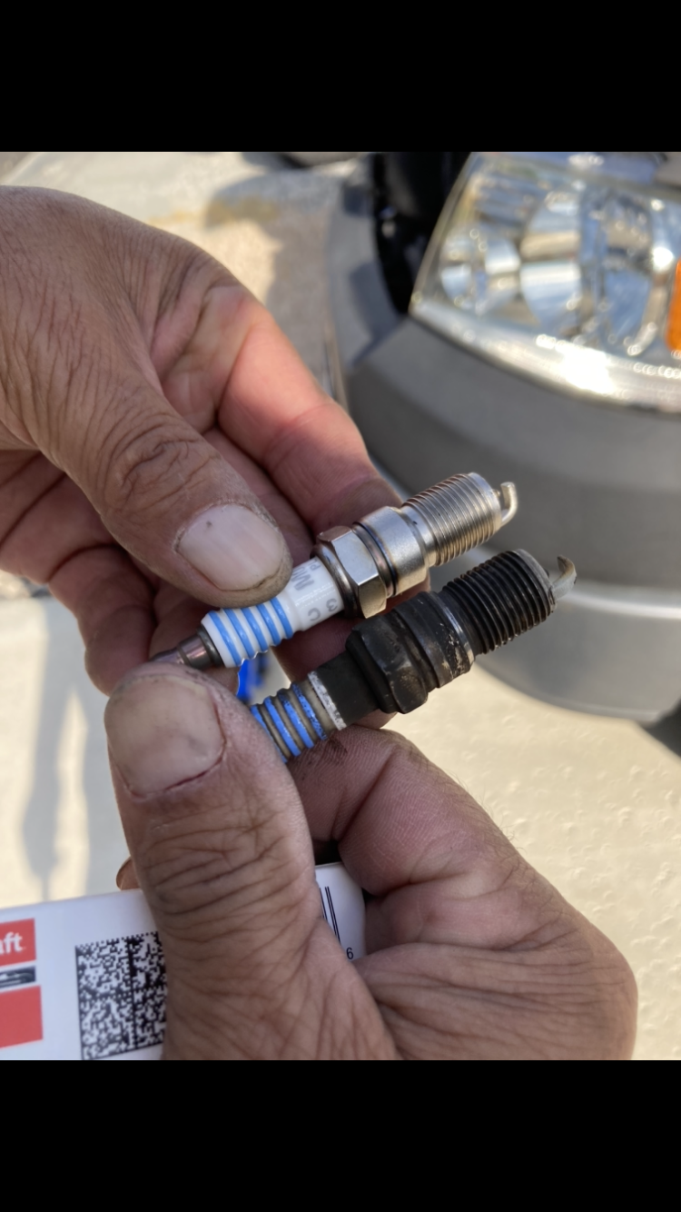 2 spark plugs were loose tightened them now idle clicking noise is