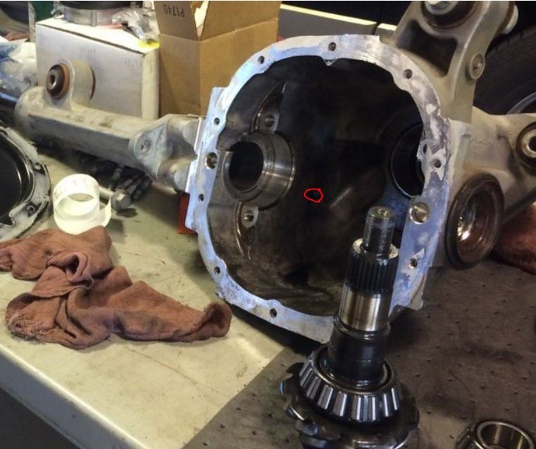 Weld a drain bung on front diff cover without removal Page 4 Ford