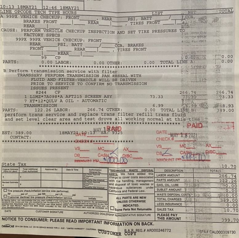 Where to get transmission serviced? Page 2 Ford F150 Forum