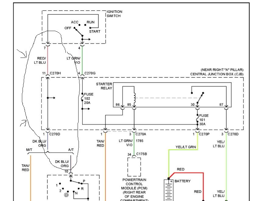Starting Electrical Issues Ford F150, 2003 Ford Expedition Starter Wiring Diagram