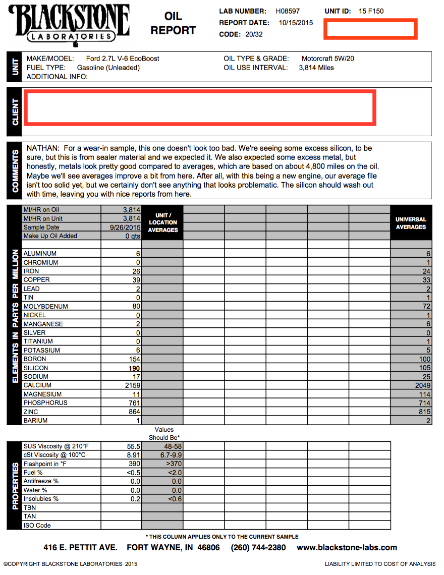 Ford f 150 oil change interval #9