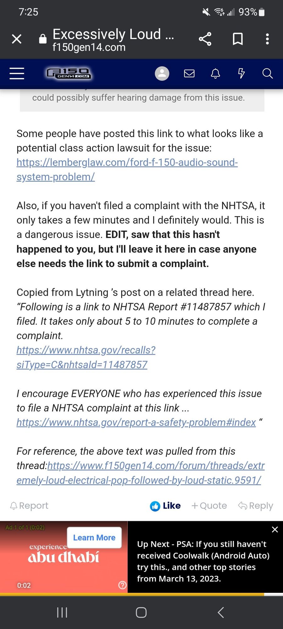 Loud static, crackling noise in speakers... Ford F150 Forum Community of Ford Truck Fans