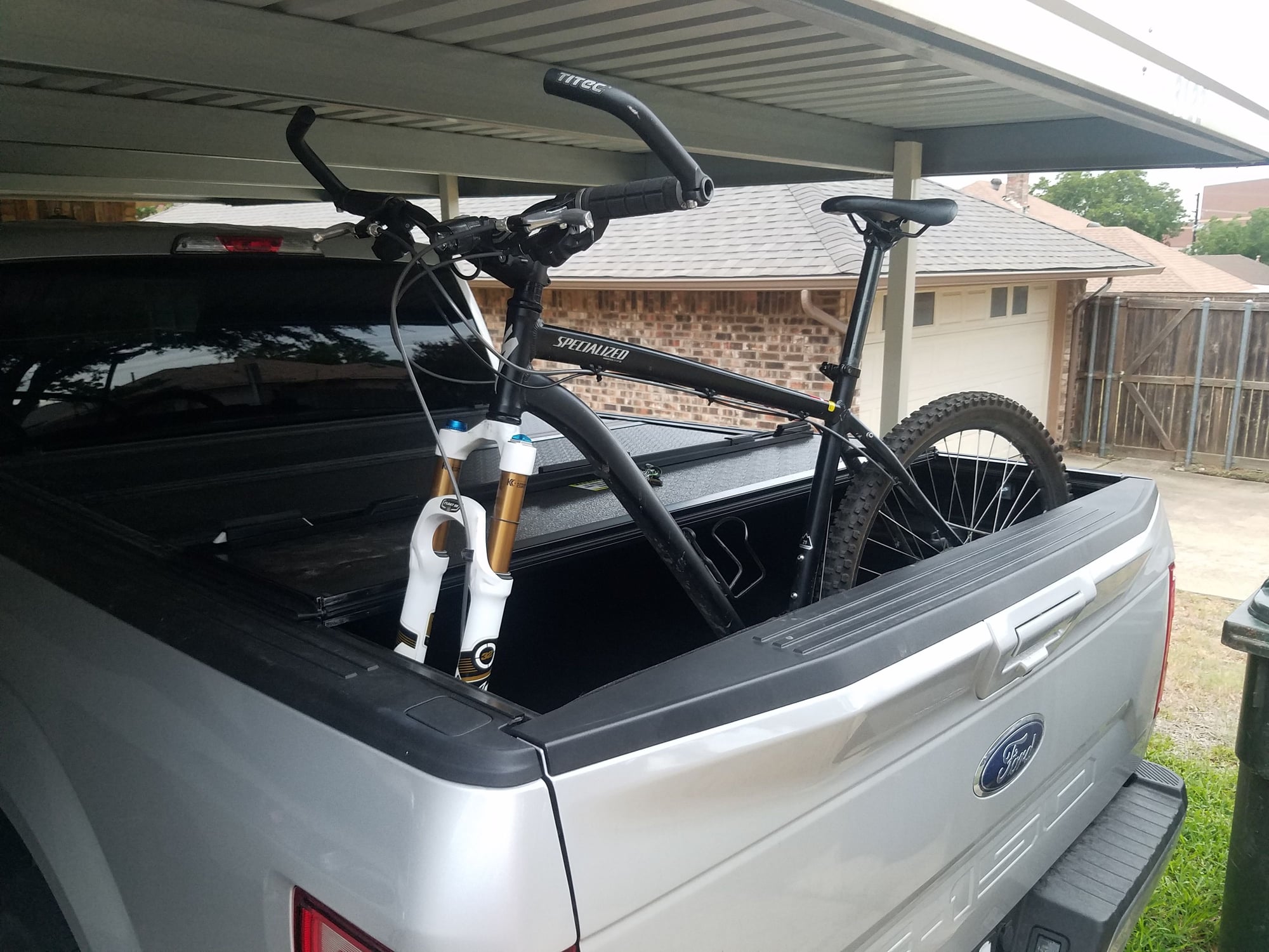 built a bike rack/mount - F150online Forums