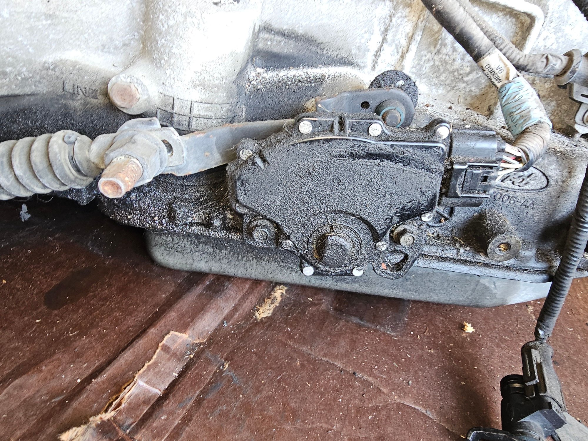 1999 Mercury Grand Marquis trans cable connection 