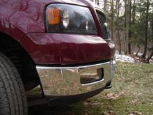 Painted Fog Lamps, installed
