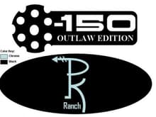 PK Ranch Decals from Billet Badge
