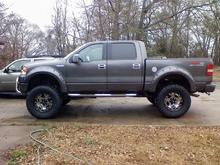 the body lift and 38's