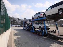 Harley truck shipping two