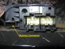 '99 non-fog headlight switch, back