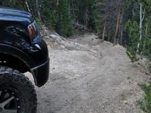 Yep, it's as steep as it looks.  Pierson Park Road was definitely not the hardest trail we've ever done.  But lots of fun!