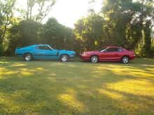 mustangs my dad and I use to own.