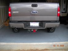 Finished shot from rear