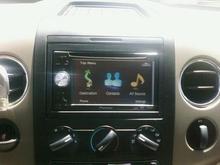 my new Pionner AVIC-F700BT Navigation system