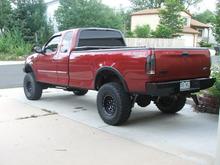 wheels and tires painted fenders and emblems