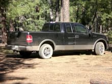 Truck as is when I bought it. This is camping up in Payson AZ.