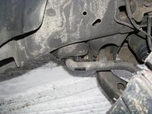 09 FX4 33x12.5 on OEM 20s rub on sway bar