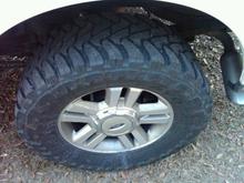 33 12.50 toyo m/t on 18s